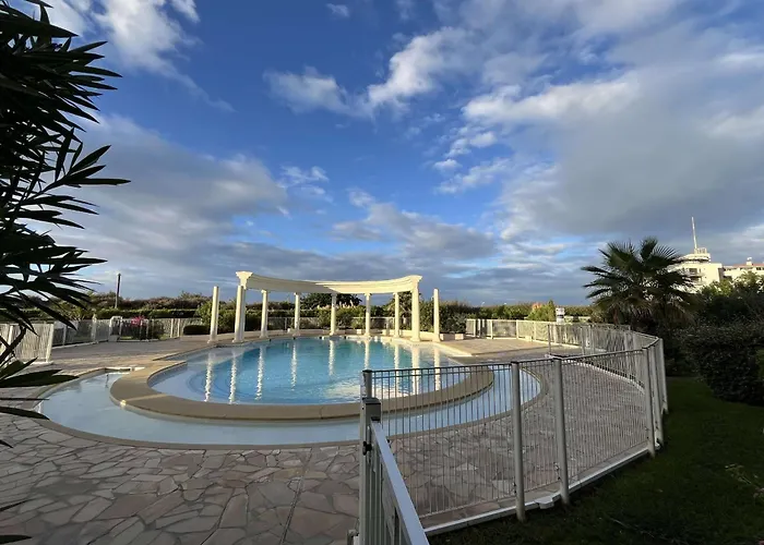 Spacieux T3 Avec Vue Mer, Avec Piscine - Fr-1-607-101 公寓 阿格德
